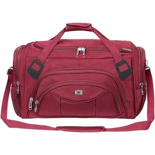 product_image_name-Generic-Hand and Shoulder Carrying Traveling Bag - Maroon-1