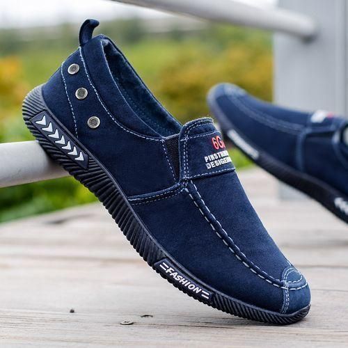 Shop Fashion Men s Fashion Denim Casual Shoes Breathable Sports Blue Jumia Uganda