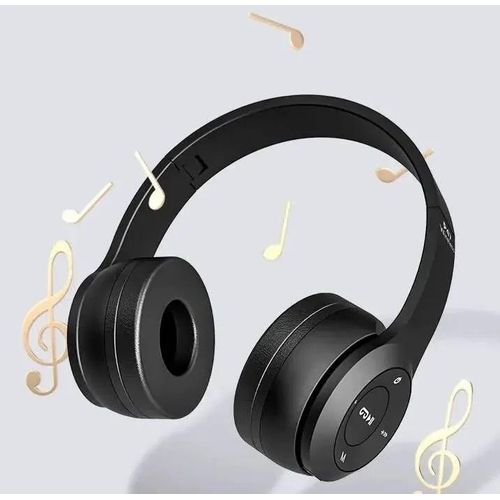 product_image_name-Generic-Stereo Headset 5 0 Bluetooth Headset Folding Wireless Sports Earphone Gaming Headsets Over Ear Headphones for Android iOS-1
