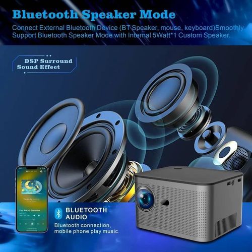 product_image_name-Generic-HD Super HY350 H713 BT5.0 HD 1080P Image Movie Video Voice Output Android 11 System 350ANSI FHD Home Theater Video Smarts Projectors Home Cinema- Silver-4