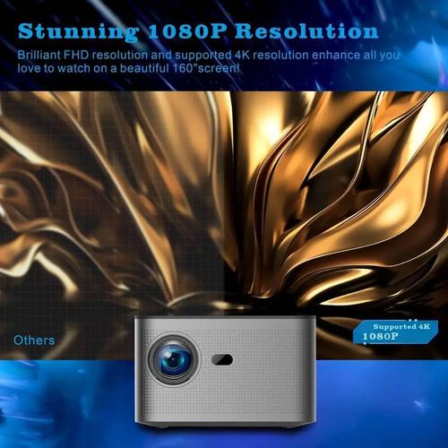product_image_name-Generic-HD Super HY350 H713 BT5.0 HD 1080P Image Movie Video Voice Output Android 11 System 350ANSI FHD Home Theater Video Smarts Projectors Home Cinema- Silver-6
