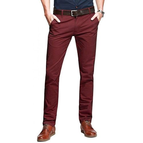 Shop Men's Khaki Pants - Maroon | Jumia Uganda