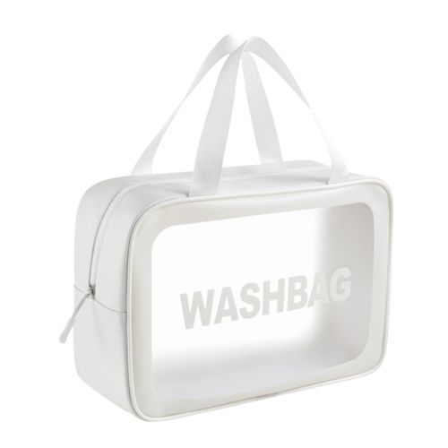 product_image_name-Generic-Toilet Bag for Women Men, Translucent Waterproof Makeup Cosmetic Bag Travel Organizer for Accessories, Toiletri-3
