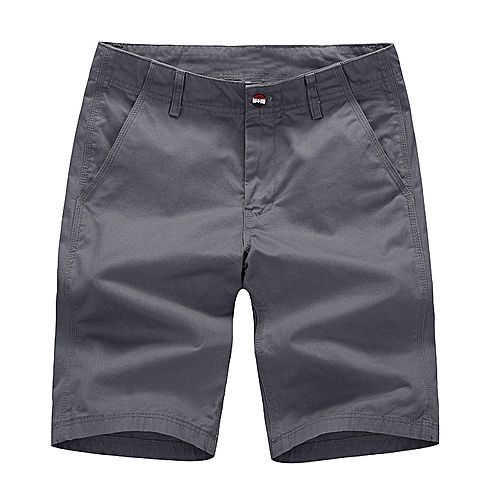 Shop Men's Casual Khaki Shorts - Grey | Jumia Uganda