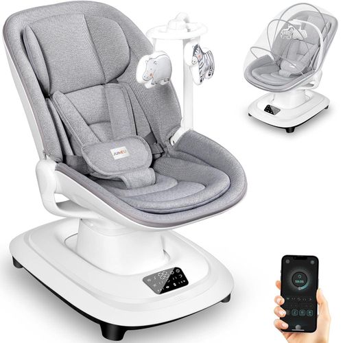 product_image_name-Mastela-Baby Swings for Infants, Electric 3D-Motion Baby Swings with 7 Modes, 5-Point Harness, APP Control, 12 Preset Melodies, Indoor Toddler Swing for Boys Girls, Newborn Nursery Essentials-1