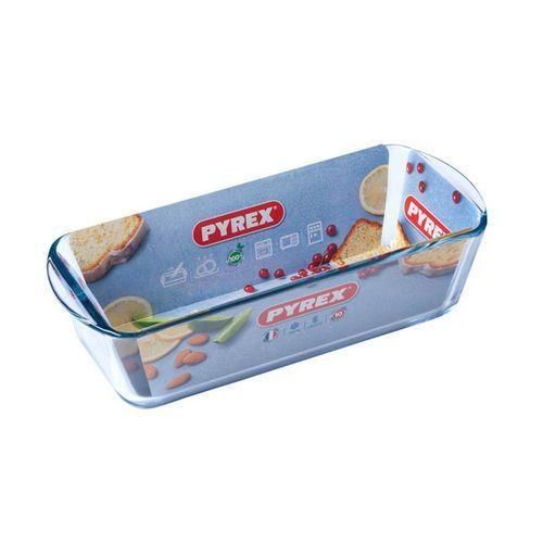 product_image_name-Pyrex-Glass Loaf Pan Mould Dish For Baking Bread, Colourless.-3