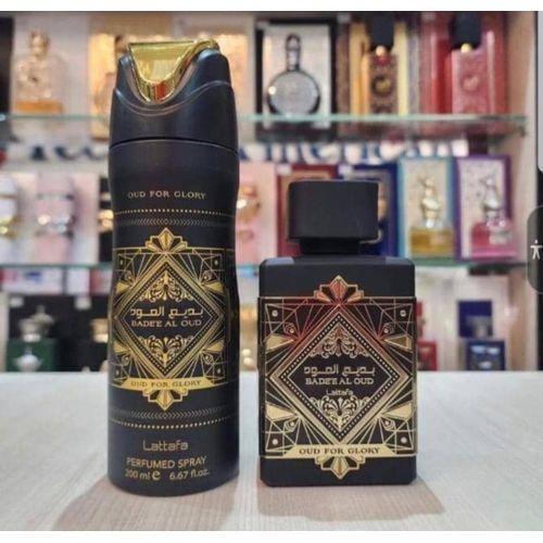 product_image_name-Lattafa- Bade'e Al Oud Oud For Glory EDP 100ml And Body Spray 200ml-1
