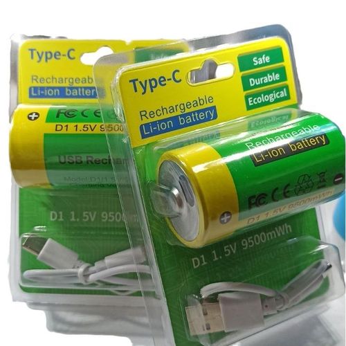 product_image_name-Generic-1.5VD1/1 USB ReChargeable Lithium Battery TYPE-C ReChargeable Battery for Gas Stove Children toys, Radios  and Other Electronics -1