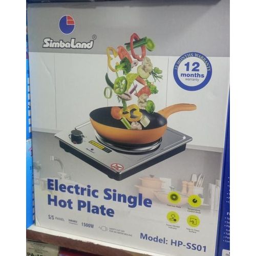 product_image_name-Simbaland-Single Hot plate ,Stainless Steel ,1 year Warranty _ Grey-2