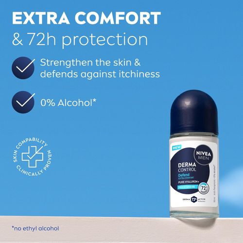 product_image_name-NIVEA-MEN Derma Control Defend Roll On - 50ml-2