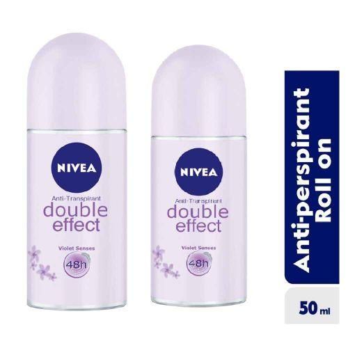 product_image_name-Generic-ORIGINAL NIVEA Double Effect Anti-Perspirant Roll-on For Women 48h - 50ml (Pack Of 2)-1