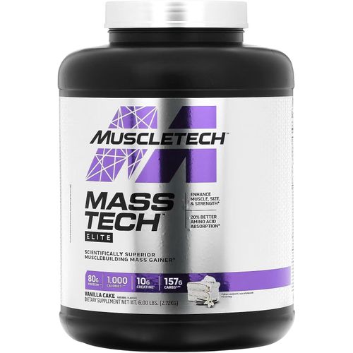 product_image_name-Muscle Tech-Elite Muscle Mass Gainer  Vanilla Cake Flavor 6.00 lbs-3