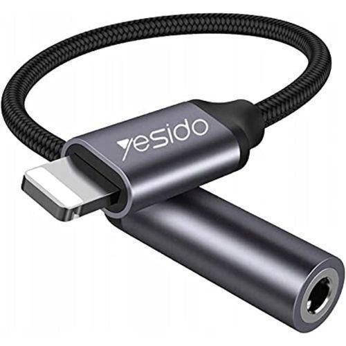 product_image_name-Yesido-Premium USB-C to 3.5mm Audio Adapter - Multicolor-3