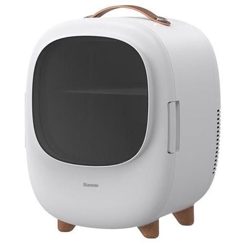 product_image_name-Generic-Zero Space Portable Car Mini Refrigerator (8L Winter Heat Preservation And Cooling In Summer)- White.-4