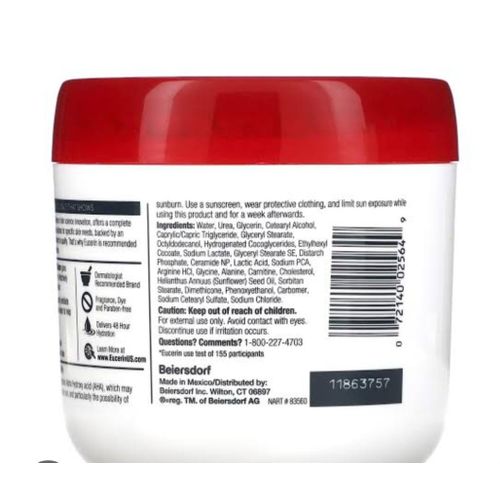product_image_name-Eucerin- Roughness Relief Cream, Fragrance Fragrance Free Body Cream-454g-3