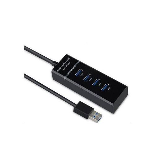 product_image_name-Generic-USB HUB 3.0 High-Speed 4 Port Usb Hub -Black-2