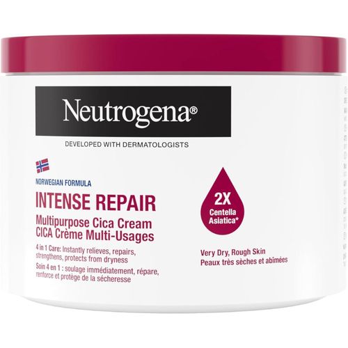 product_image_name-Neutrogena-Norwegian Formula Intense Repair Cica Cream - 72-Hour Intense Moisture, 15% Glycerin, Suitable For Sensitive Skin, 400ml-1
