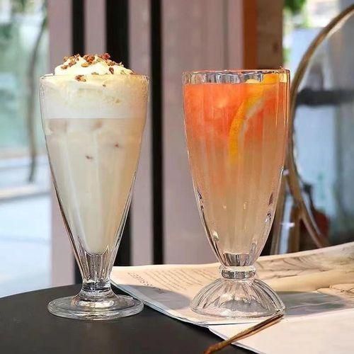 product_image_name-Generic-Classic Milkshake / Soda Fountain Glass Set (6 Pieces)- Clear-3