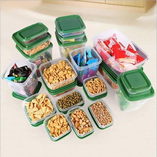 product_image_name-VIC-17Pcs/Set Preservation Box Plastic Lunch Box Refrigerator Packsaging Microwave-5