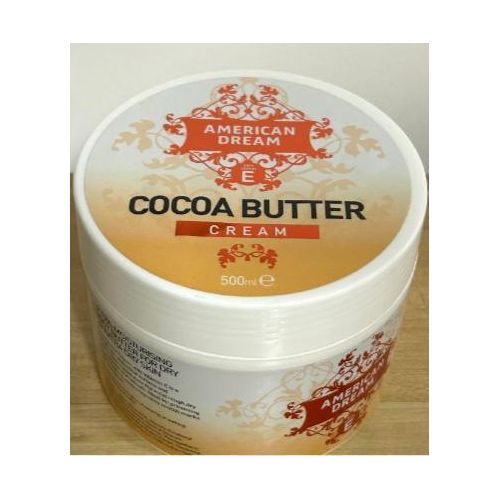 product_image_name-American Dream-Cocoa Butter Vitamin E Body Cream Softens & Moisturizes Dry Skin -500ml-1