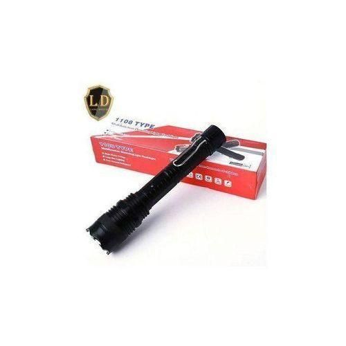product_image_name-Generic-Electric Stun Gun Rechargeable Led Torch With Electric Shock -Black-1