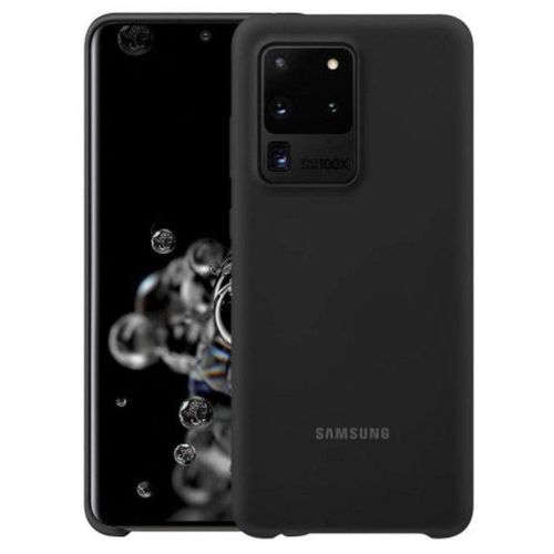 product_image_name-Samsung-Galaxy S20 Ultra Silicone Cover Case – Black-1