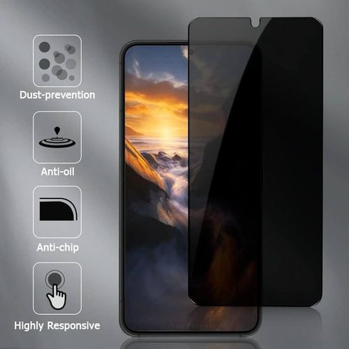 product_image_name-Samsung-Galaxy A34 Privacy Tempered glasss Protector Screen For galaxy A34 - Anti Spy Privacy glasss - Full Edge To edge glasss-2