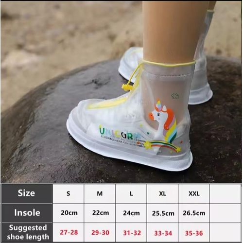 product_image_name-Generic-Waterproof Shoe Cover Kids Shoes Protectors -4