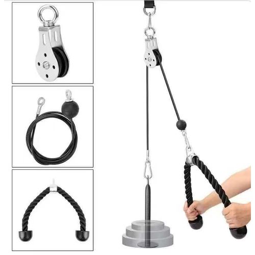 product_image_name-Generic-Fitness DIY Pulley Cable Machine Attachment System-1