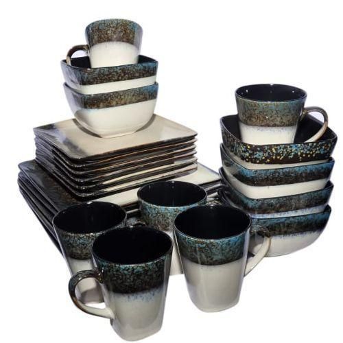product_image_name-Other-24 Piece Square Marble Plates,Bowls,Cups Dinner Set,Cream.-1