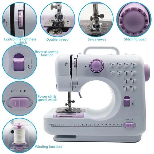 product_image_name-VIC-Sewing Machine, Household Electric Multifunctional Fully Automatic Locks Edge-8