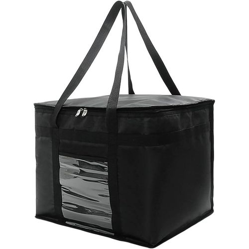 product_image_name-Generic-50 Litre Car Cooling Handbag Fresh Food Delivery Container Waterproof  Ice Pack Groceries With Zipper Collapsible Insulated Thermal Lunch Box Bag Pizza Bag Camping Storage Basket Outdoor Travel Equipment-1