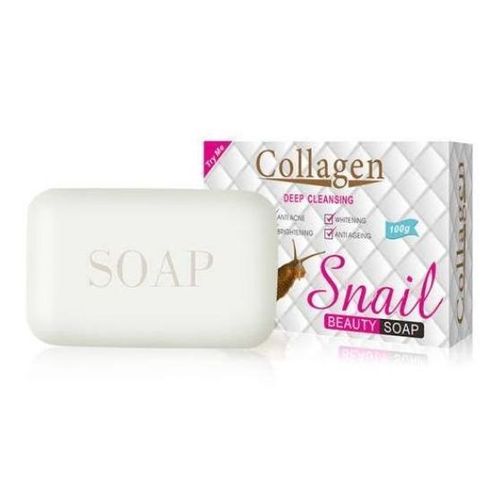 product_image_name-Collagen-Snail Beauty Soap  for deep cleansing-100g-1