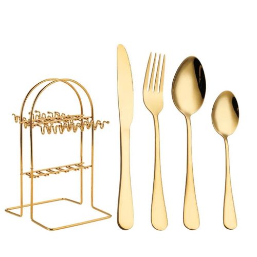 product_image_name-Generic-XISHIFENG 24 Pc Shifeng Stainless Steel Table Ware - Silver-4