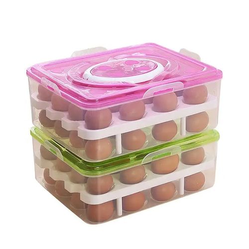 product_image_name-Other-32-grid Plastic Egg Storage Box -multicolor-1