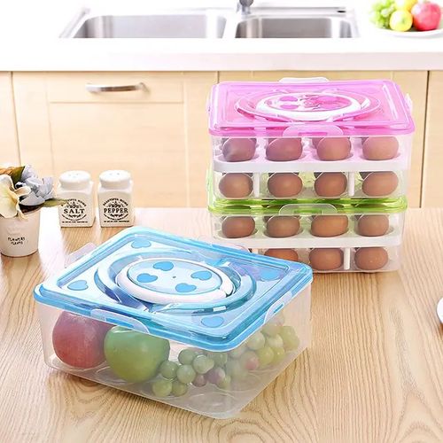 product_image_name-Other-32-grid Plastic Egg Storage Box -multicolor-2