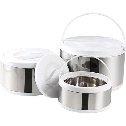 product_image_name-Generic-Insulated Food Warmer Casserole Set with Serving Handles (2L+4L+8L) - Multicolor-3