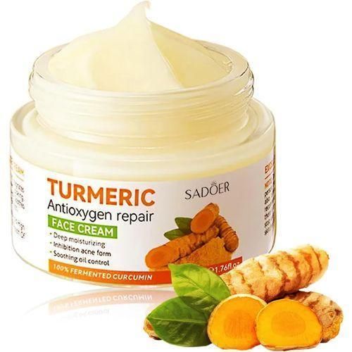 product_image_name-SADOER-Turmeric Cream, Anti Acnes, Oil Control Tumeric Face Controls Oil, Moisturize, Smoothening, Fade Dark marks, Acne TreatmentCream-1