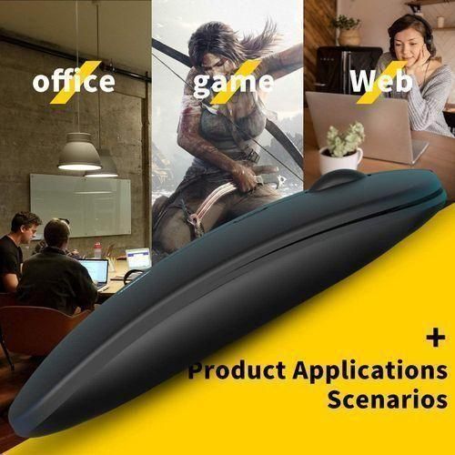 product_image_name-Original-Wireless Mouse for Laptop 2.4G Slim Rechargeable Mice with USB Receiver-5