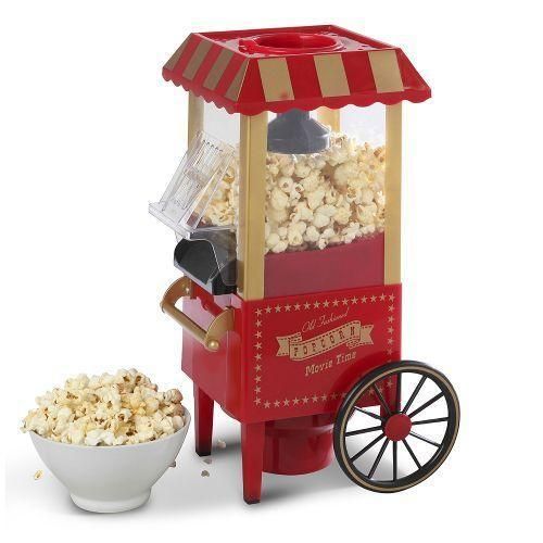 product_image_name-Generic-Popcorn Maker Machine With Wheels- Red-2