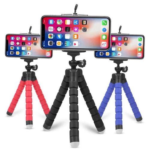 product_image_name-Generic Xim-Mobile Phone Flexible Tripod Stand -1
