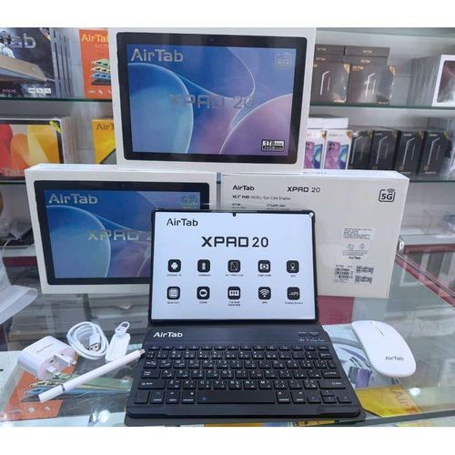 product_image_name-AirTab-XPad 20 10.1" FHD Incell Eye Care Massive 24GB RAM 1TB Storage Android 15 Full Kit with Keyboard & Mouse-1