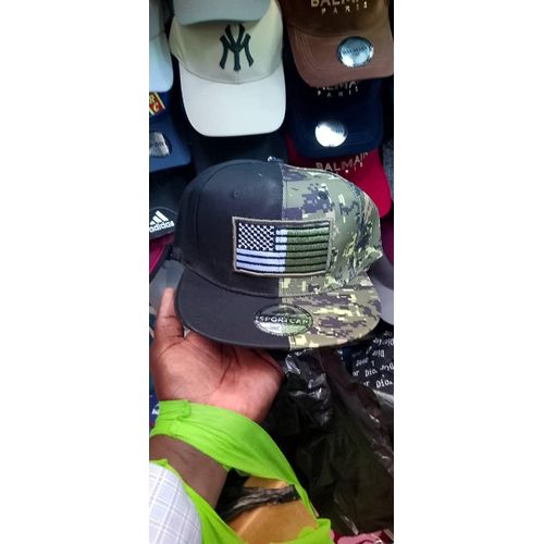 product_image_name-Fashion-American Baseball Black Cap  Black-1