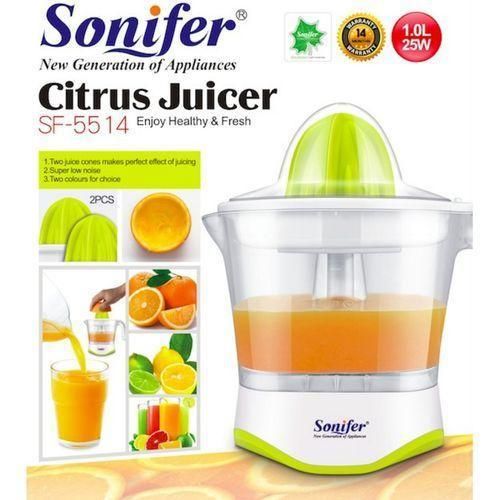 product_image_name-Sonifer-Citrus Lemon Electric  Portable Juicer - Green-2