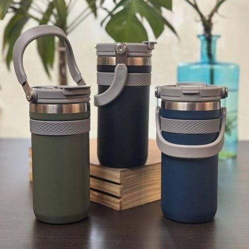 product_image_name-Generic-Travel Mug Tumbler with Straw Lid & Handle – 550ML – Leakproof – Portable-1