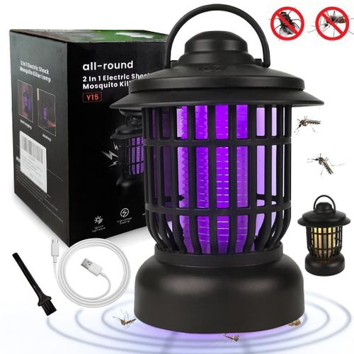 product_image_name-Mythco-2-in-1 Electric Mosquito Killer Lamp & LED Night Light USB Rechargeable UV Insect Light Safe Indoor/Outdoor for Home, Garden, Camping-1