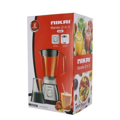 product_image_name-Nikai-2 In1 Juice Blender 1.5 litre Capacity - Black-2