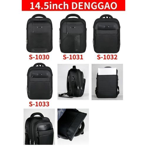 product_image_name-DENGGAO-14 Inch Laptop Backpack, Anti Theft Travel Backpack with USB Charging Port, Water Resistant Lightweight Computer Daypack Fits Macbook Up to 14inch for Women- Black-6