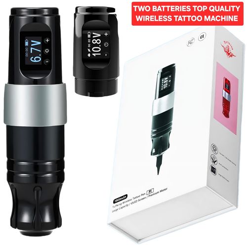 product_image_name-Generic-TOP QUALITY 2 BATTERIES Rechargeable Wireless Tattoo microblading makeup Tattoo machine for experts-1