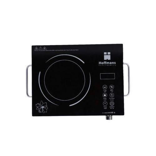product_image_name-Bundle-3 In 1 Electric Infrared Cooker Portable Induction Cooker With Crystal Touch Panel, 8 Pieces Set Of Saucepans + Stainless Steel Vacuum 2 litres Flask - Silver/Black-5